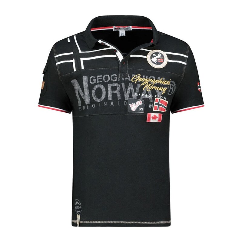 Tričko Geographical Norway Schwarz 4415472