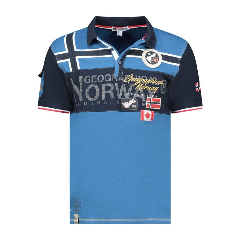 Tričko Geographical Norway Blau 9912111