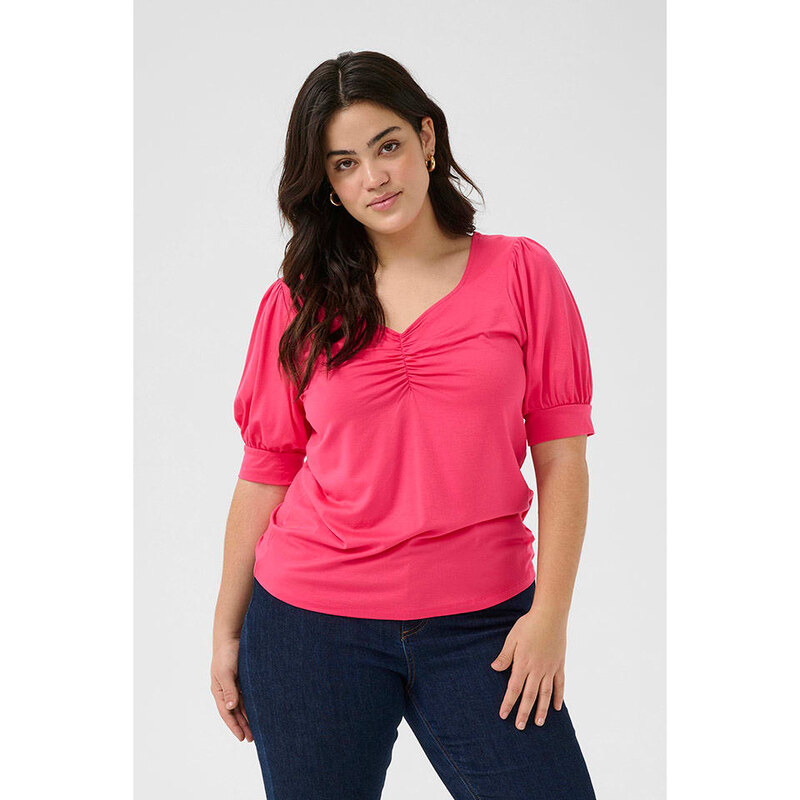 Tričko Kaffe Pink 7631117 115305794