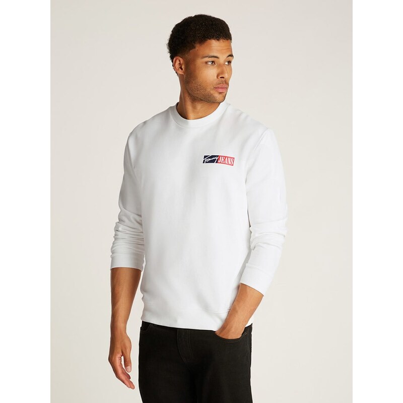 Mikina TOMMY JEANS Weiß 6410079