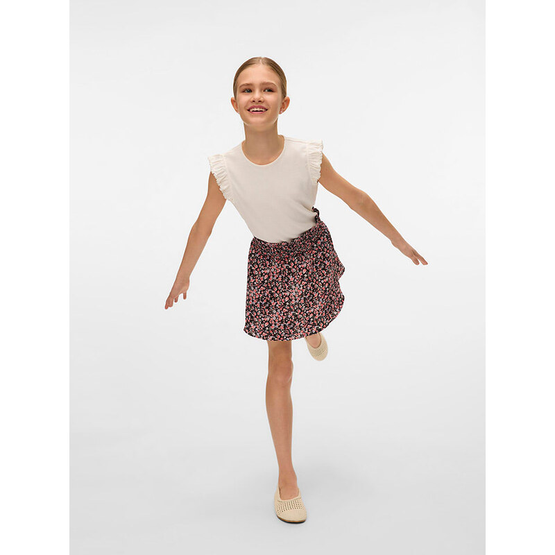 Tričko Vero Moda Girl Creme 3757296