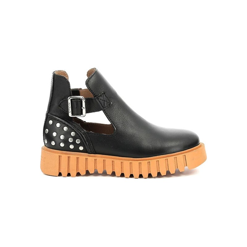 Boty Kickers Schwarz/Orange 1183436