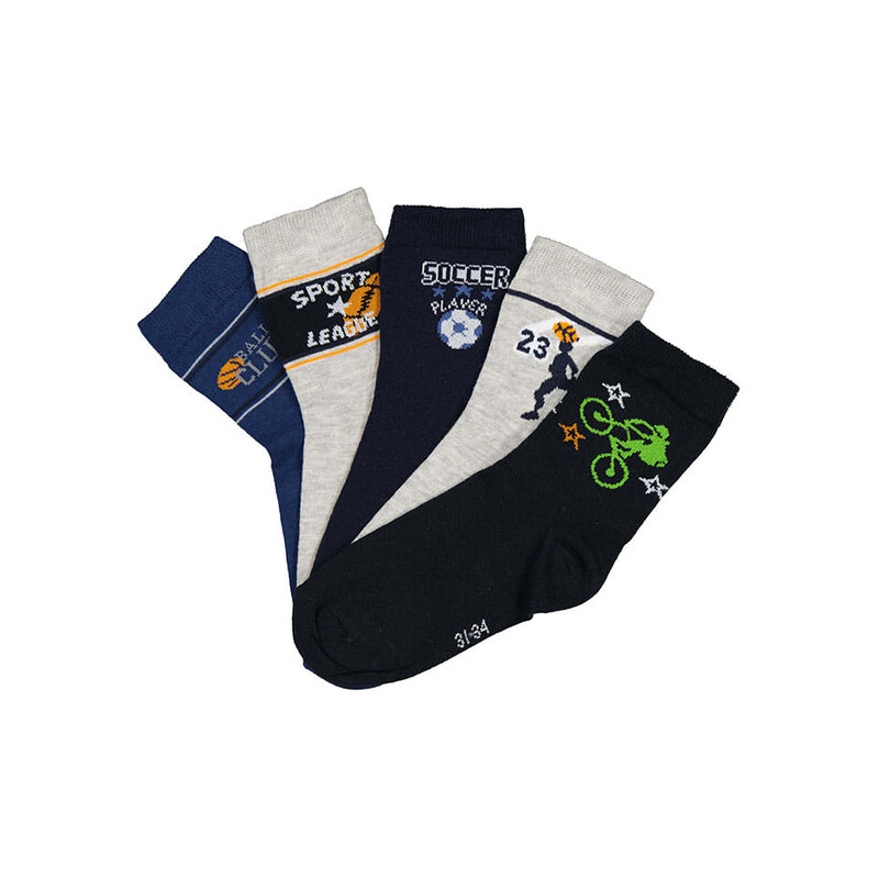 Ponožky SPM Blau/ Grau/ Schwarz 9032445