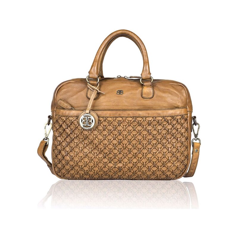 Taška Bellicci Cognac - (B)37,5 x (H)27 x (T)5 cm 578290 115310828