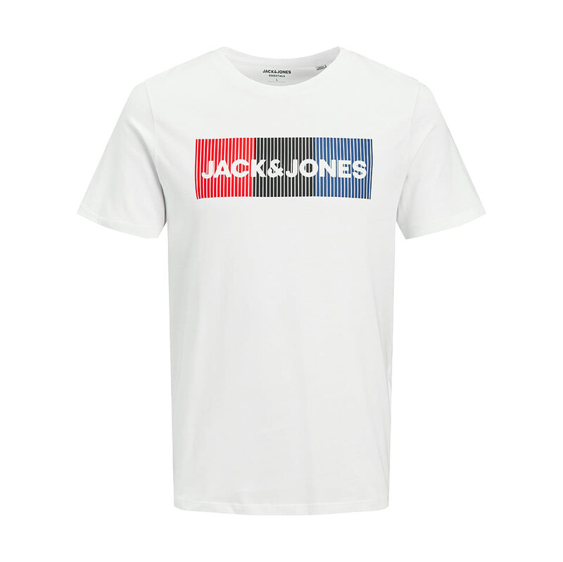 Tričko Jack & Jones Weiß 975358