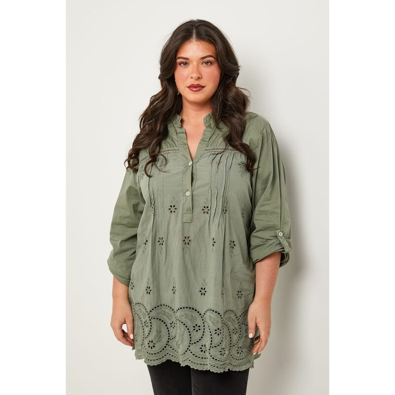 Curvy Lady Khaki 594592