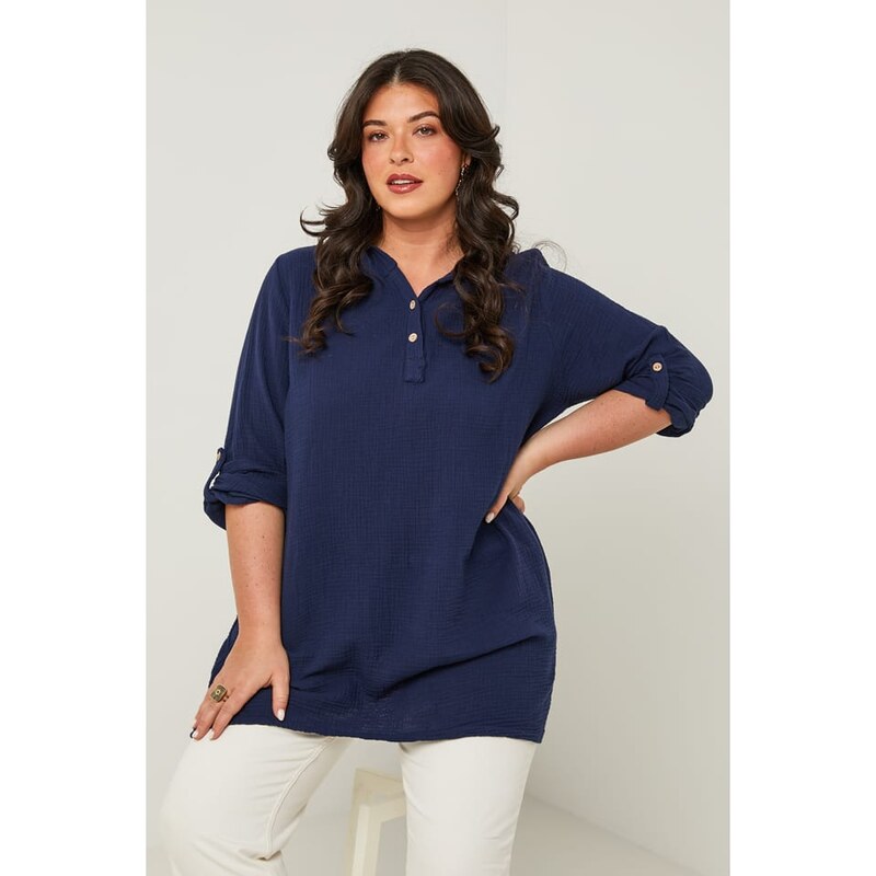 Curvy Lady Dunkelblau 5967941