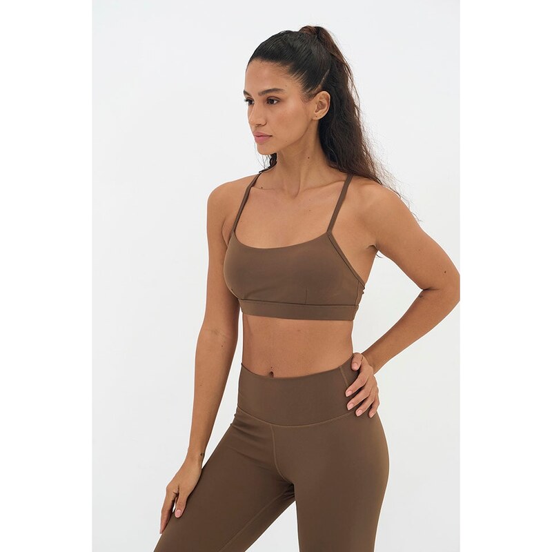 Sportovní podprsenka Onamaste Braun - Low 5674962 115312140