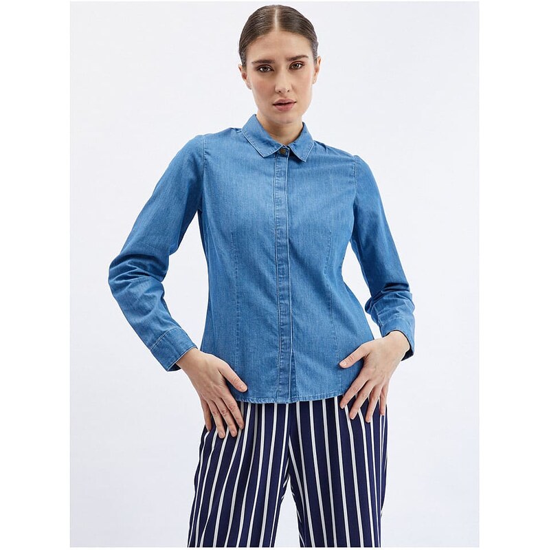 Košile orsay Blau 7491952 115312197