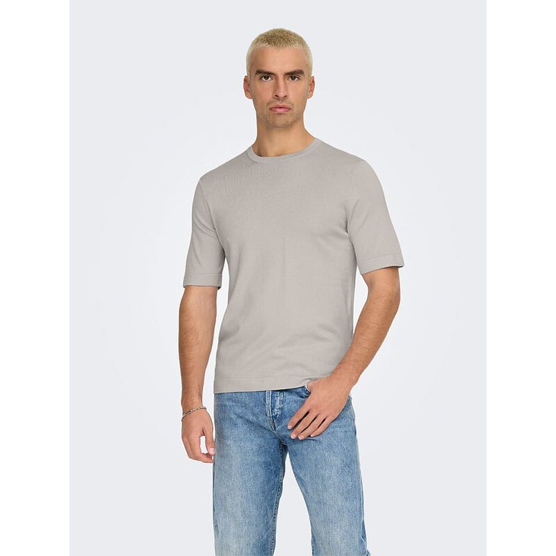 Tričko ONLY & SONS Beige 6562962