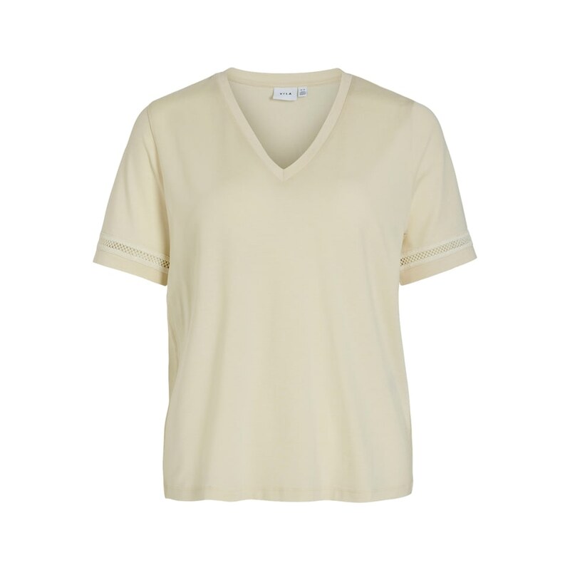 Tričko Vila Creme 2393766 115314254