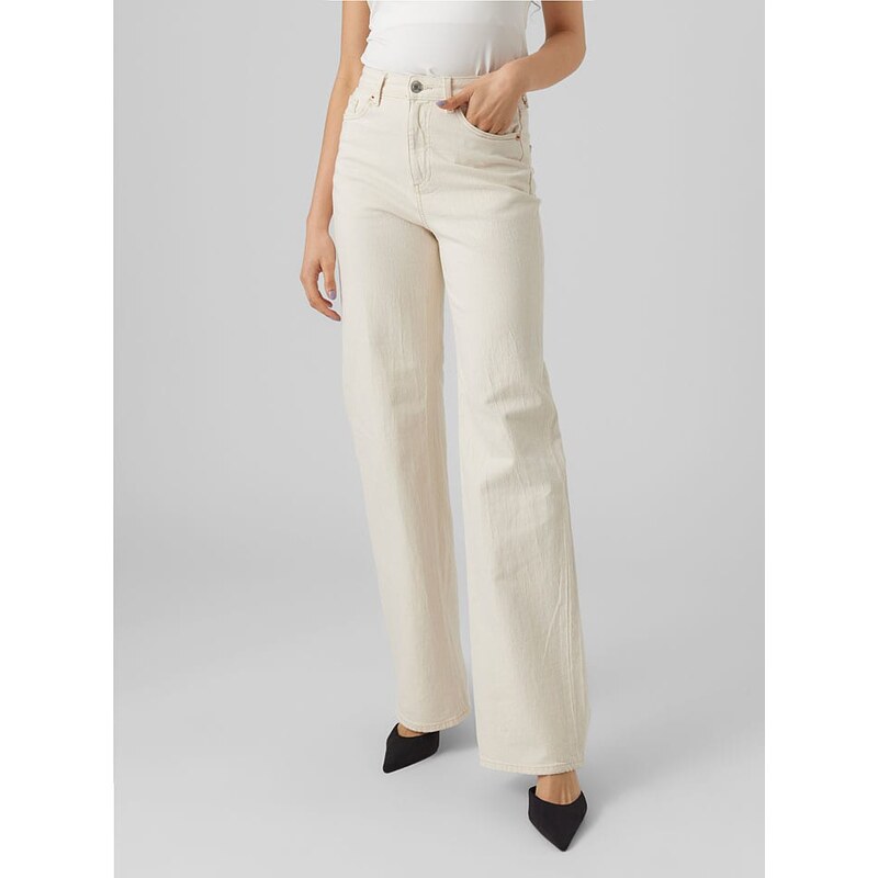 Džíny Vero Moda Creme 9341793