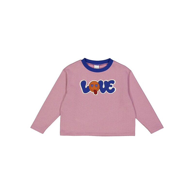 Dětská mikina Fred´s World by GREEN COTTON Rosa 2855090