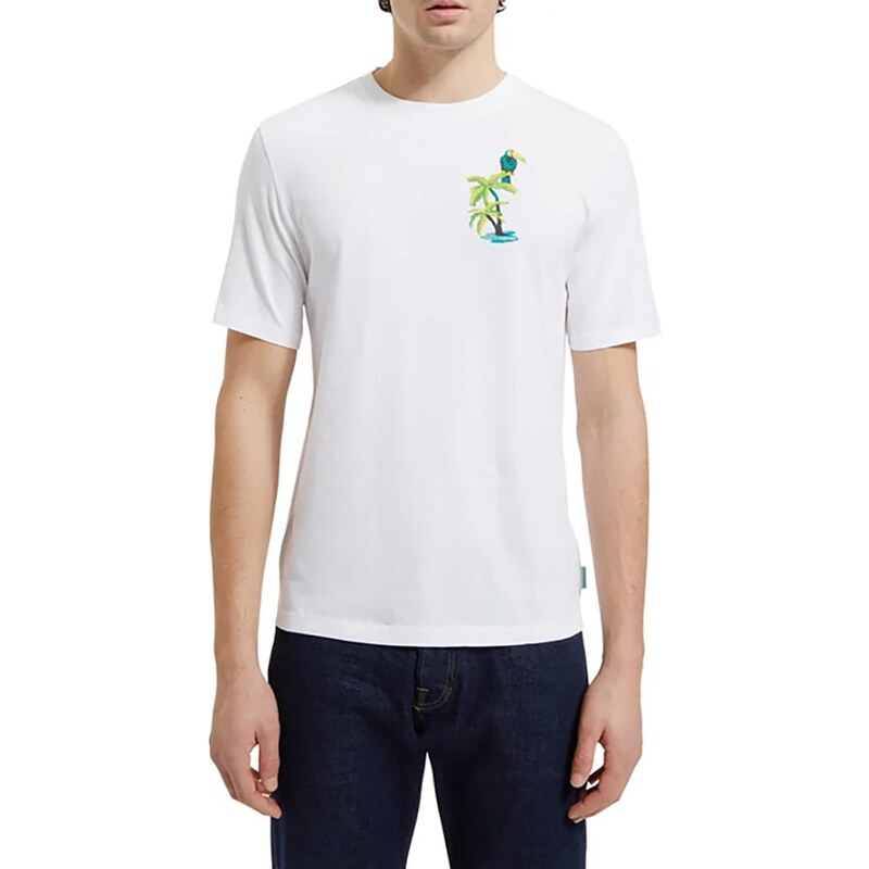 Tričko Scotch & Soda Weiß 681514