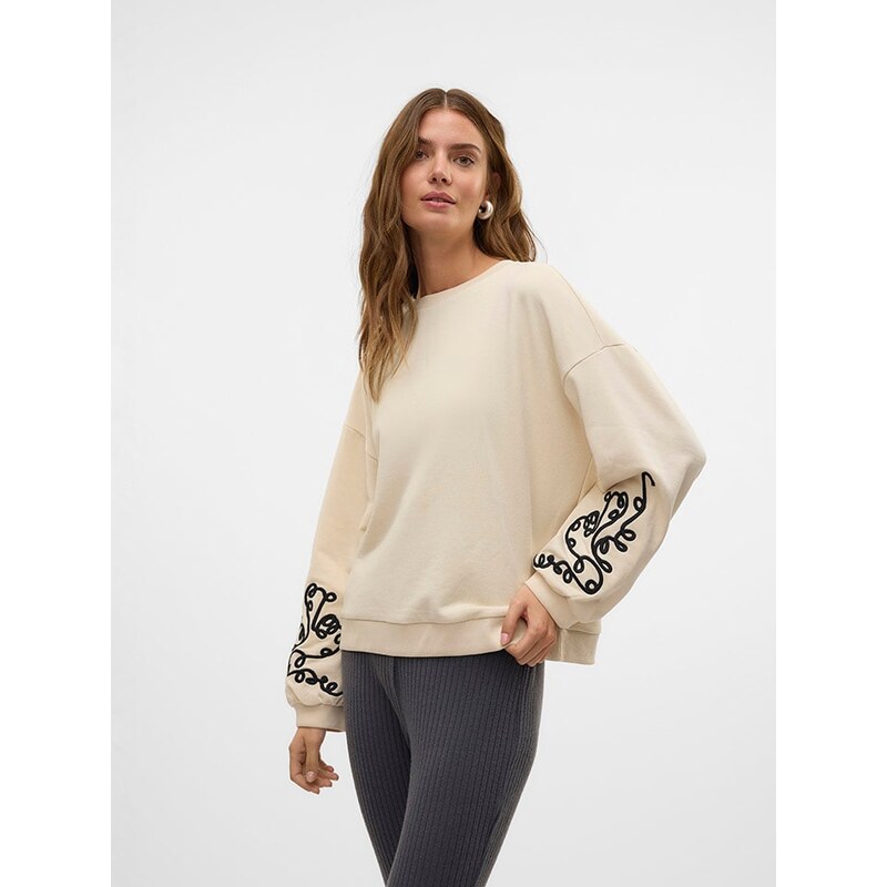 Mikina Vero Moda Beige 6944218 115315636