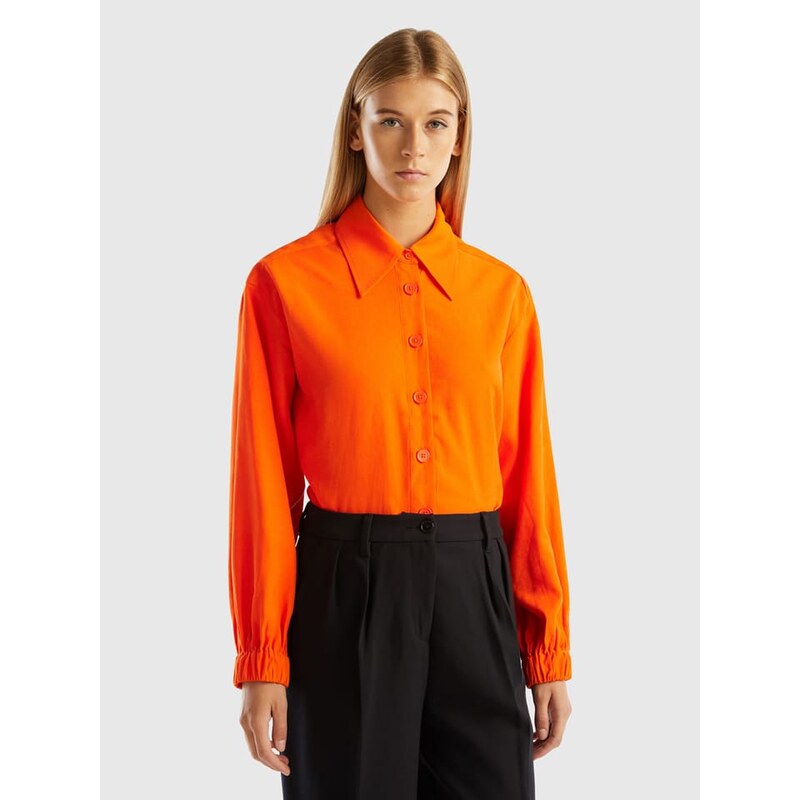 Košile Benetton Orange 2524670 115315679
