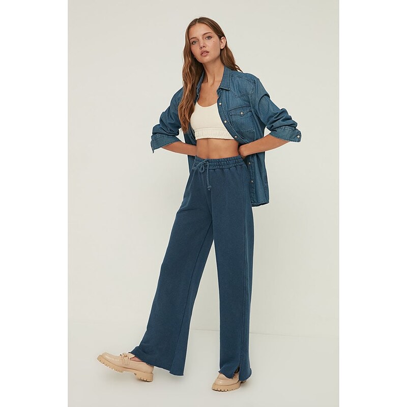 Tepláky trendyol Blau 2779884
