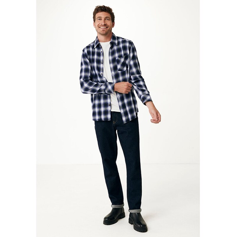 Košile Mexx Weiß/ Blau/ Schwarz 153908
