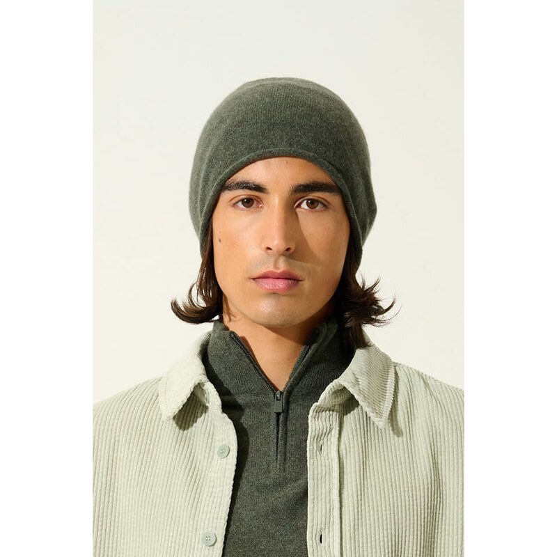 Čepice AUTHENTIC CASHMERE Grün 4674025 115315955