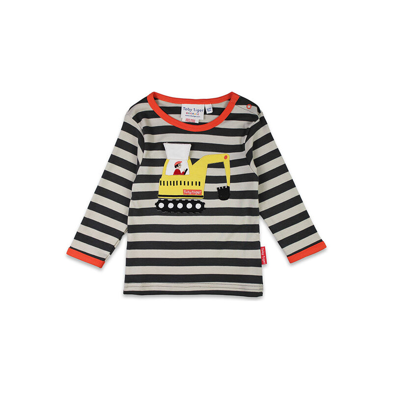 Tričko Toby Tiger Schwarz/ Grau 2940715
