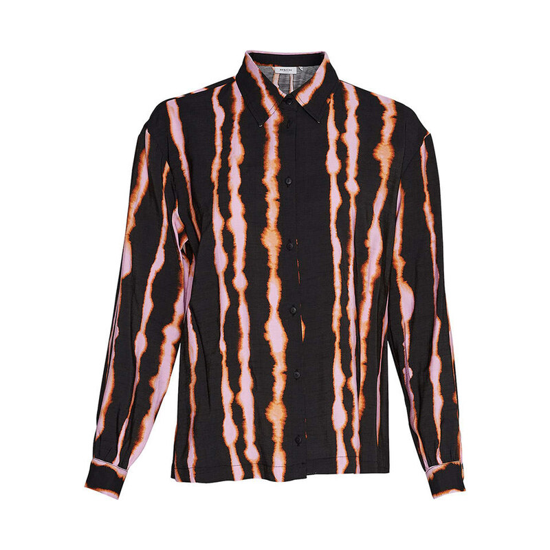 Košile MOSS COPENHAGEN Schwarz/ Rosa 7766002