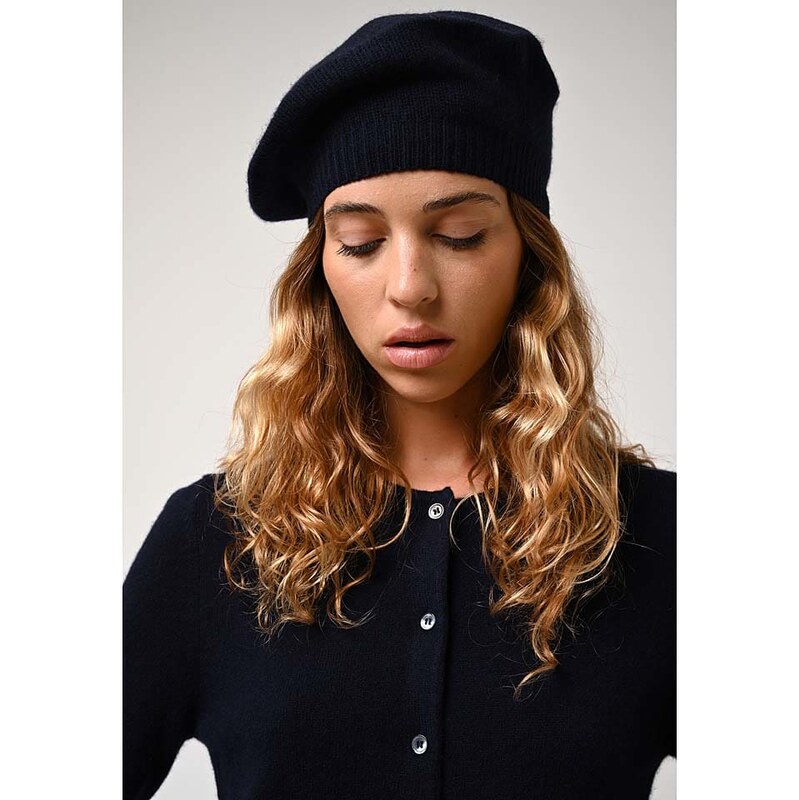 Čepice AUTHENTIC CASHMERE Dunkelblau 6443343 115317016