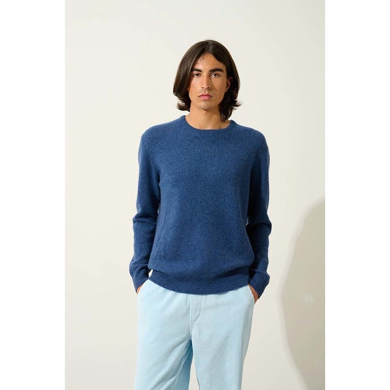 Svetr AUTHENTIC CASHMERE Blau 3332307