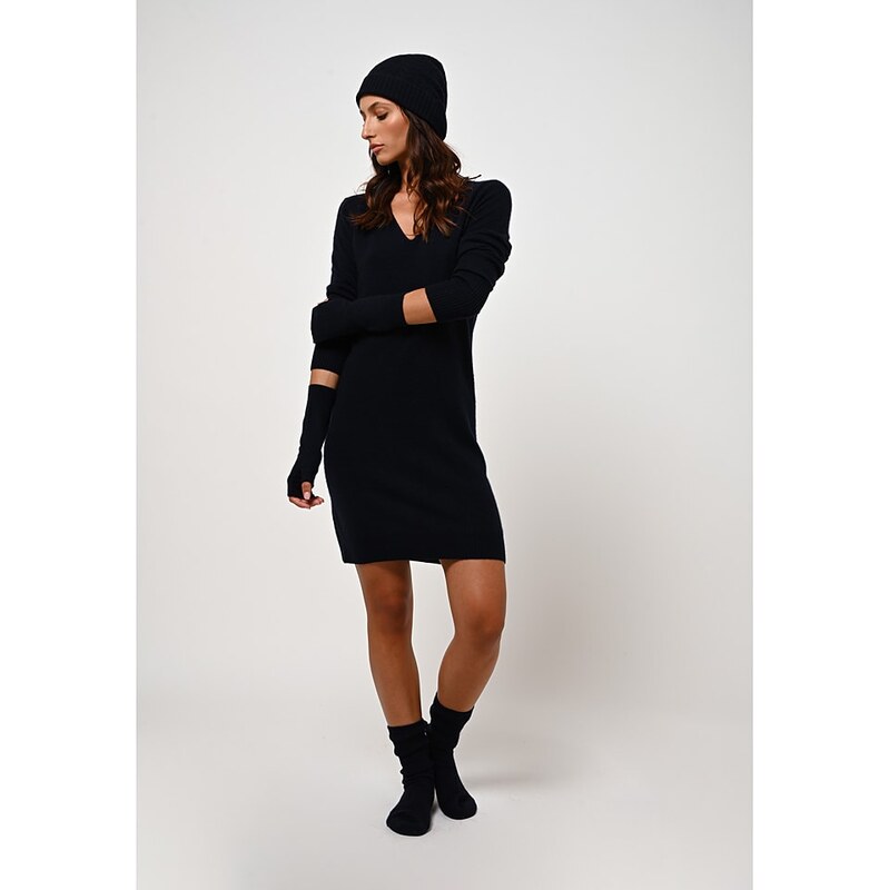 Čepice AUTHENTIC CASHMERE Dunkelblau 8746216 115317018
