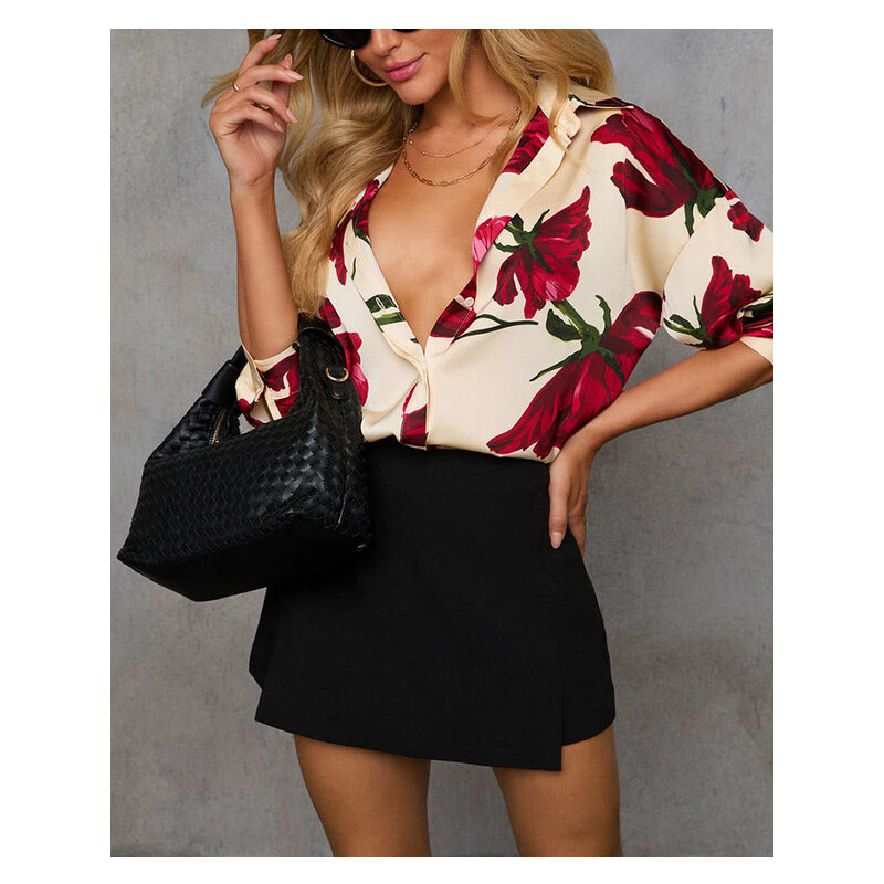 Košile LA Angels Creme/ Rot 4098260 115317744