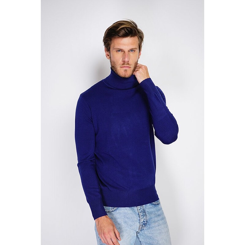 Svetr William de Faye Blau 4639802