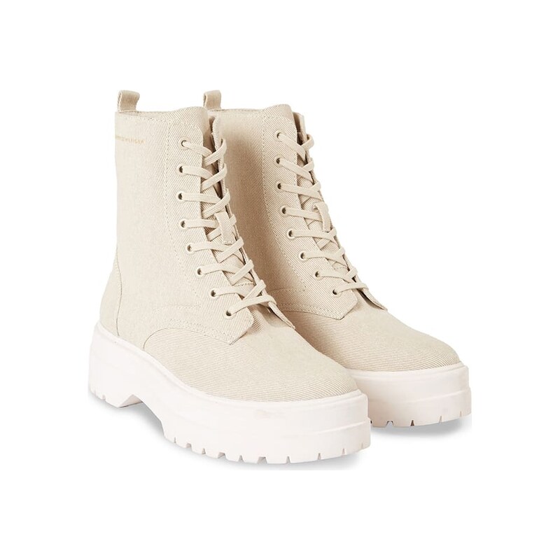 Boty Tommy Hilfiger Shoes Beige/ Weiß 5963770 115319028