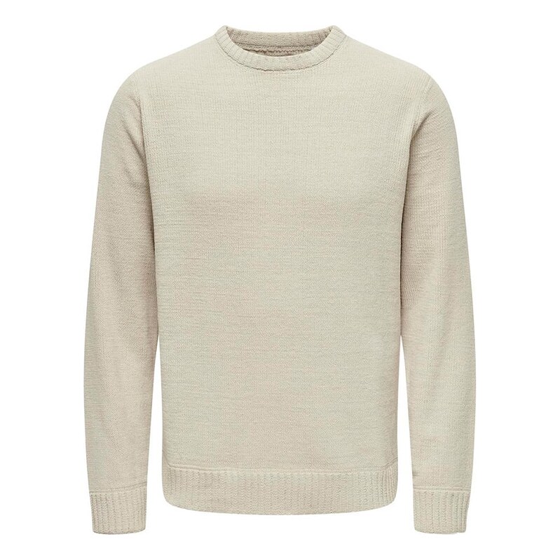 Svetr ONLY & SONS Beige/ Beige 7004937
