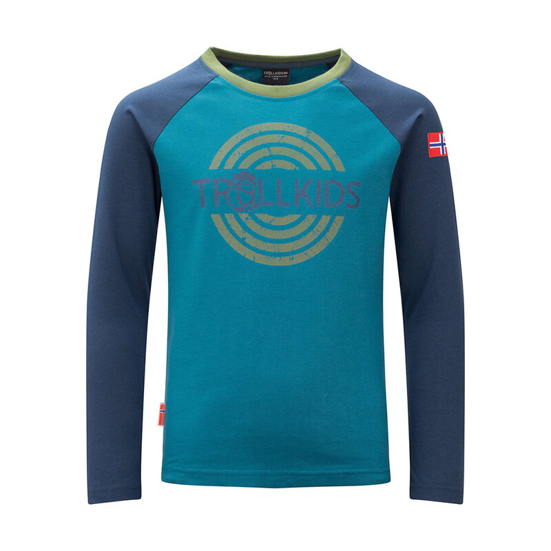 Tričko Trollkids Blau/ Dunkelblau 4606500