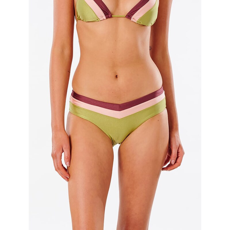 Plavky spodní díl Rip Curl Grün/ Rosa/ Lila 7475092 115320277