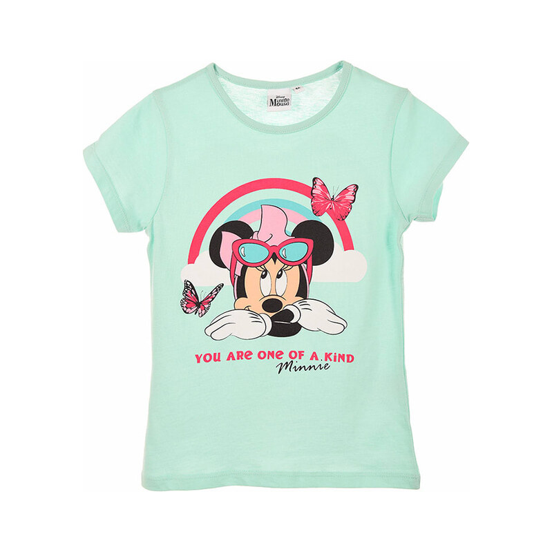 Tričko Disney Minnie Mouse Türkis 9913157