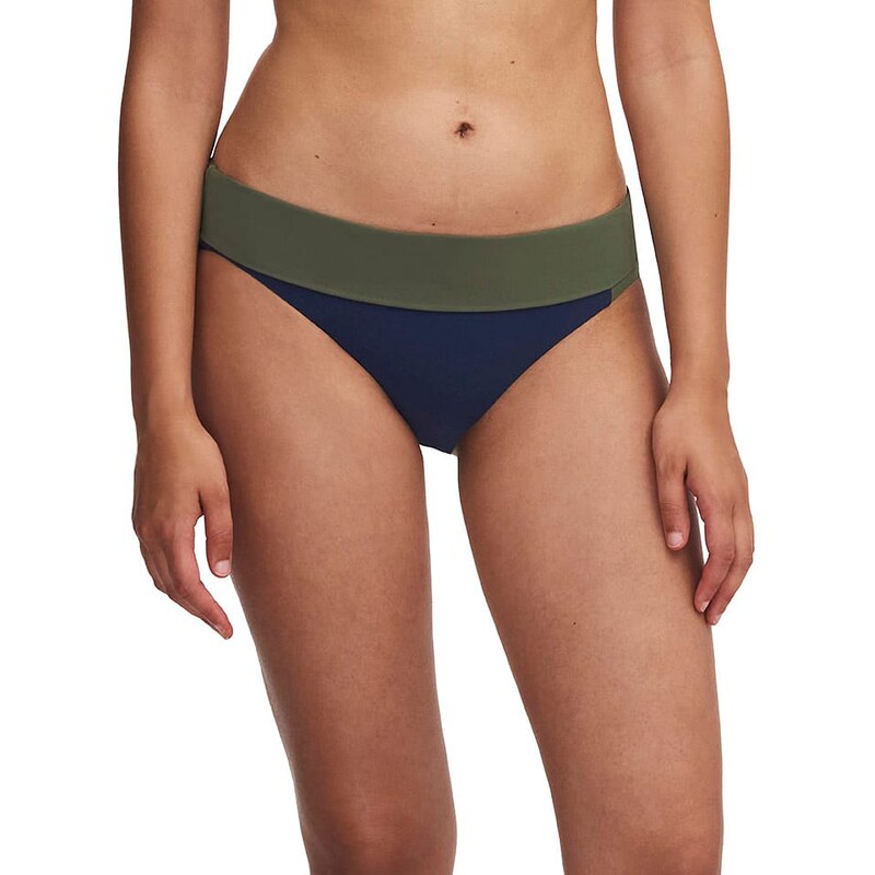 Plavky spodní díl Chantelle Khaki/ Dunkelblau 841503 115320827