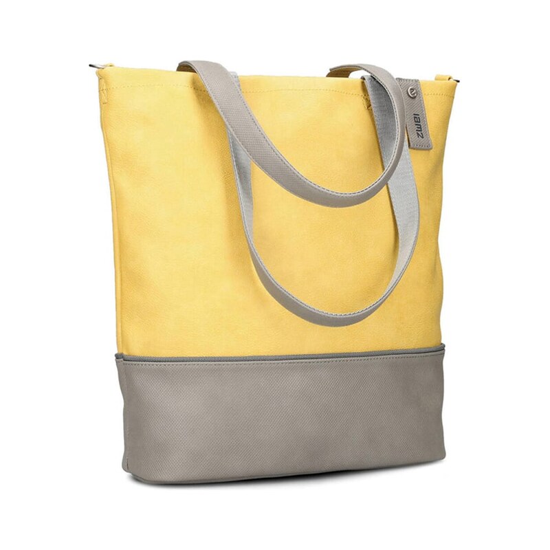 Taška Zwei Grau/ Gelb - (B)37 x (H)36 x (T)15 cm 6309197