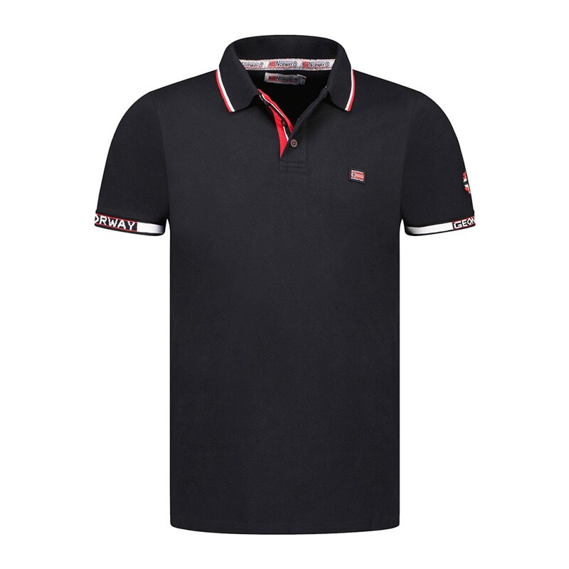 Tričko Geographical Norway Schwarz 6822943