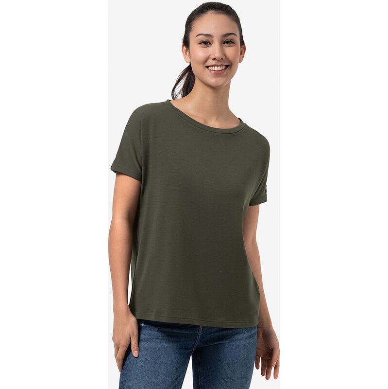 Tričko super.natural Khaki 1021808 115322236