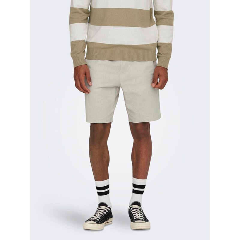 Kraťasy ONLY & SONS Beige 3202865