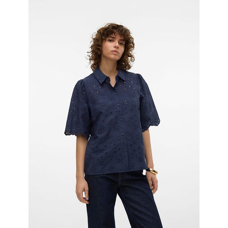 Košile Vero Moda Dunkelblau 5432943 115322579
