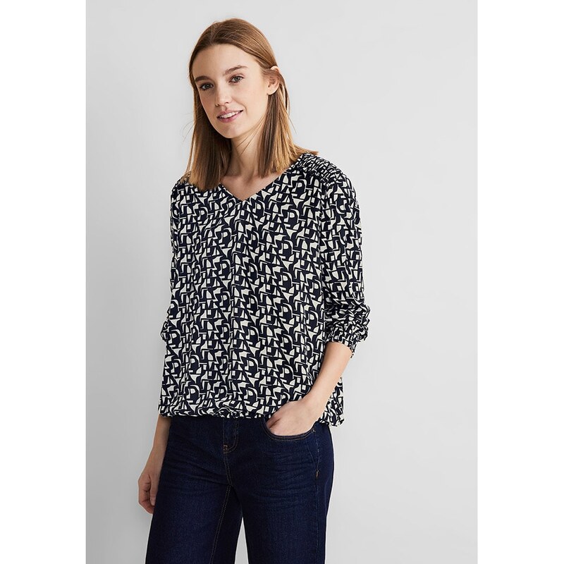 Street One Dunkleblau/ Creme 741957