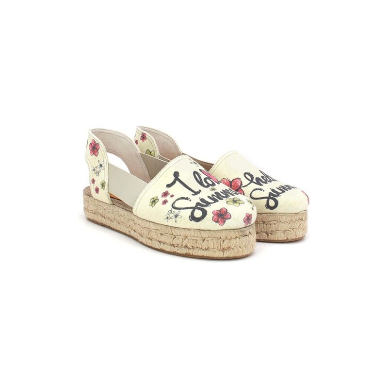 Sandály Calceo Creme/ Bunt 4574352 115323241