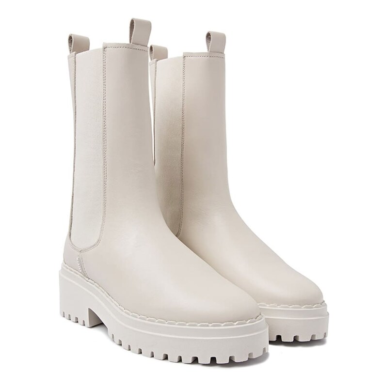 Kozačky Nubikk Creme 7389521 115323898