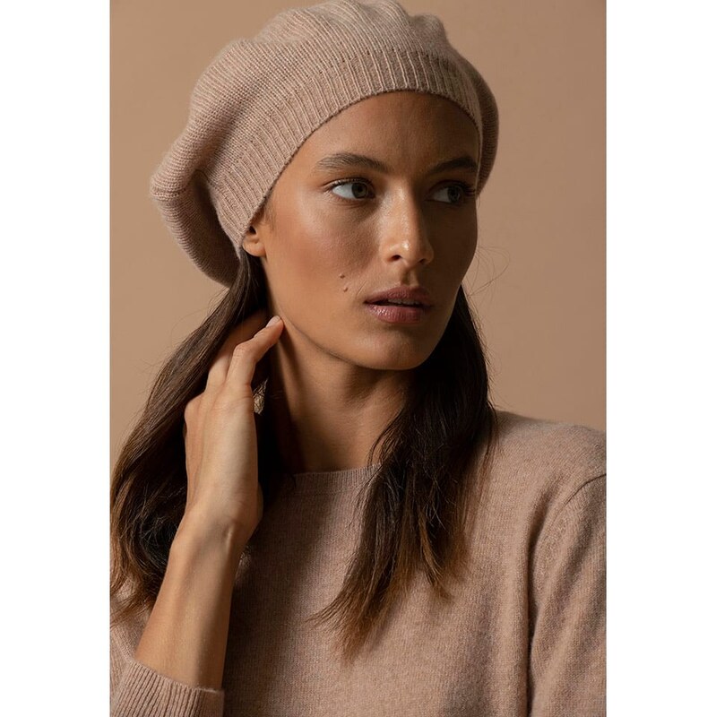Čepice Perfect Cashmere Hellbraun 1442993 115323956