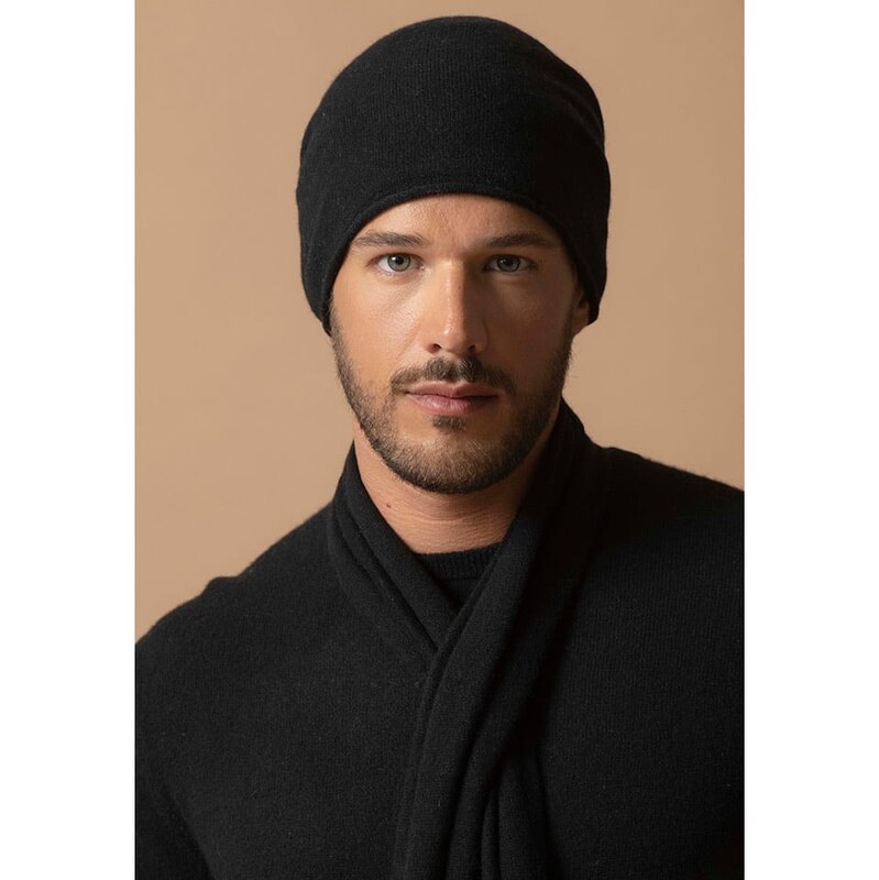 Čepice Perfect Cashmere Schwarz 2215318 115323960