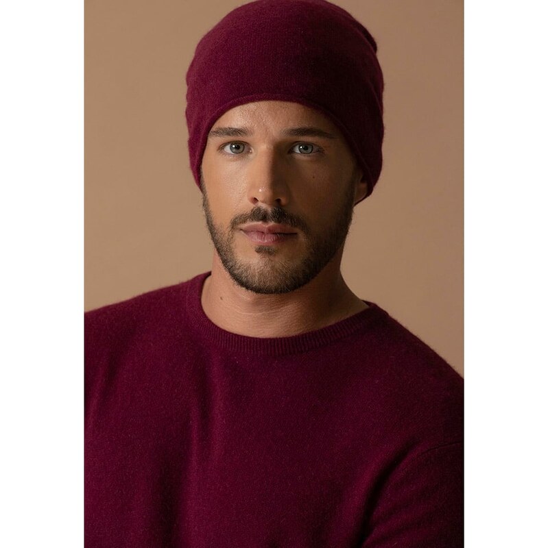 Čepice Perfect Cashmere Aubergine 7911207