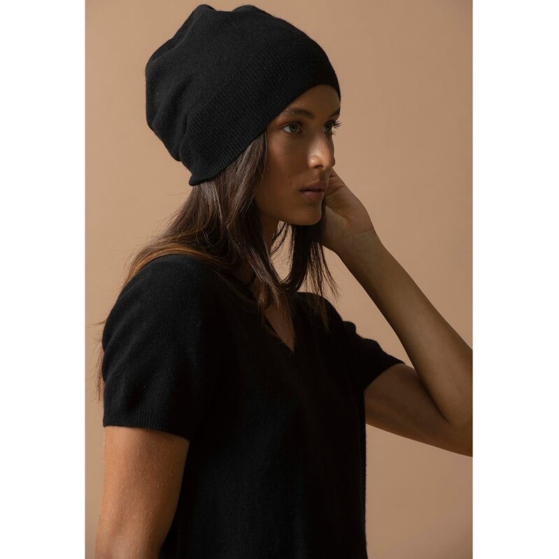 Čepice Perfect Cashmere Schwarz 9132592 115323954