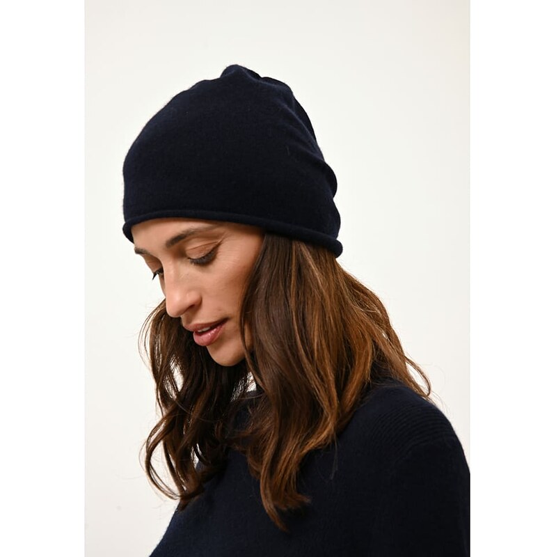 Čepice Just Cashmere Dunkelblau 895576 115324058