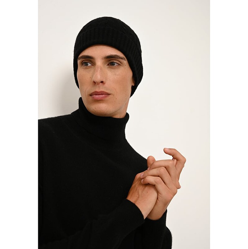 Čepice Just Cashmere Schwarz 7576871 115324063